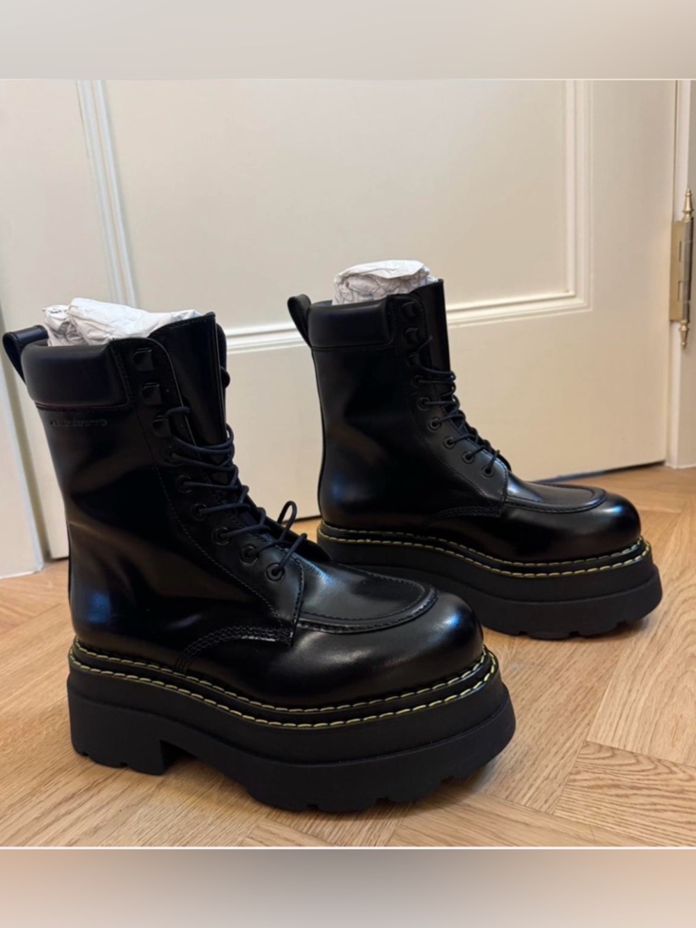 Alexander Wang “Atlas” Platform Combat Boots